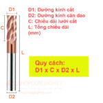 dao phay ngon hop kim tungsten hrc60 unc day phang 4 luoi cat 4