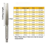 mui taro ren thang xcan mui taro trapezoidal tr8 tr22 4 mui taro ren thang xcan mui taro trapezoidal tr8 tr22 4